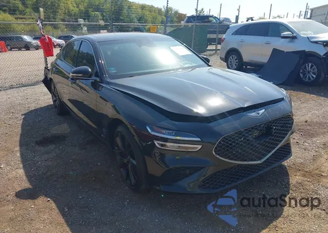 2022 Genesis G70 3.3T Awd из США, поврежденный, VIN KMTG54TE6NU096023
